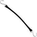 Polyflex B18-BK 18 in. Polyurethane Bungee Strap with Galvanized S-Hooks 3001.5725